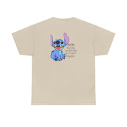 Ohana Means Family - Blue Alien T-Shirt 6