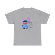 Ohana Means Family - Blue Alien T-Shirt 10