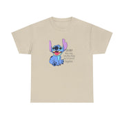 Ohana Means Family - Blue Alien T-Shirt 5