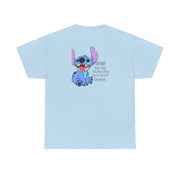 Ohana Means Family - Blue Alien T-Shirt 10