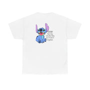 Ohana Means Family - Blue Alien T-Shirt 3