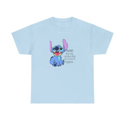Ohana Means Family - Blue Alien T-Shirt 9