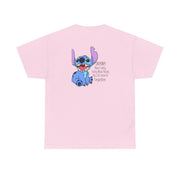 Ohana Means Family - Blue Alien T-Shirt 8