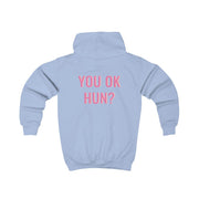 You OK Hun? Kids Hoodie 8