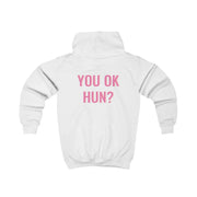 You OK Hun? Kids Hoodie 2
