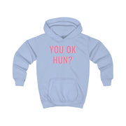 You OK Hun? Kids Hoodie 7