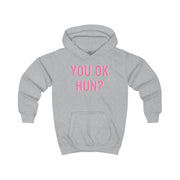 You OK Hun? Kids Hoodie 3