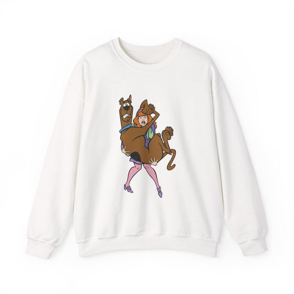 Scared - Scoob Sweatshirt White Front