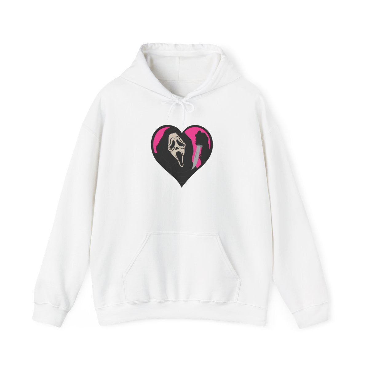 Heart face - Halloween Hoodie