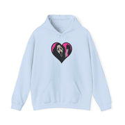 Heart face - Halloween Hoodie 9