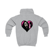Heart face - Halloween Kids Hoodie 4