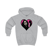 Heart face - Halloween Kids Hoodie 3