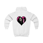 Heart face - Halloween Kids Hoodie 2
