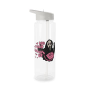 No You Hang Up - Halloween Clear Water Bottle 6