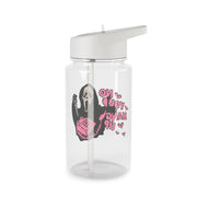 No You Hang Up - Halloween Clear Water Bottle 2