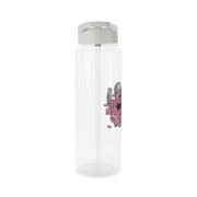 No You Hang Up - Halloween Clear Water Bottle 8
