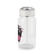 No You Hang Up - Halloween Clear Water Bottle 4