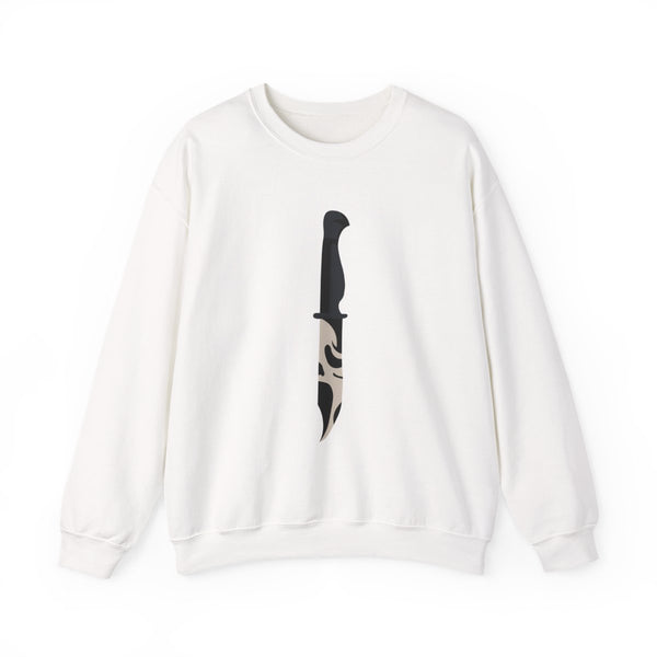 Ghostface Dagger - Scream Sweatshirt White Front