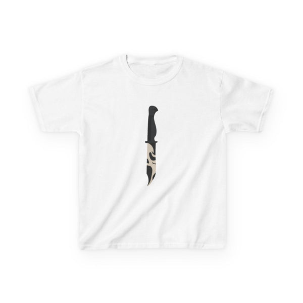 Ghostface Dagger - Scream Kids T-Shirt White Front