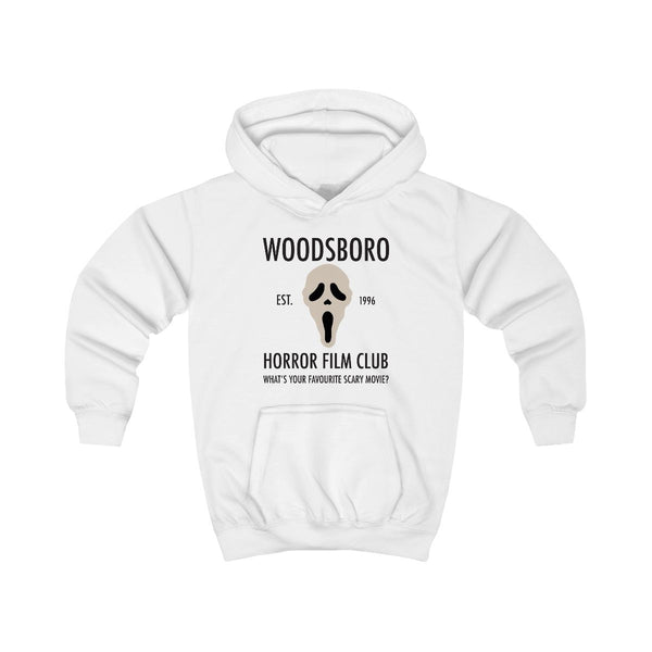 Woodsboro Horror Film Club - Scream Kids Hoodie White Front