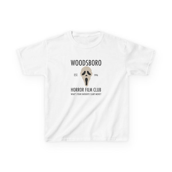 Woodsboro Horror Film Club - Scream Kids T-Shirt White Front