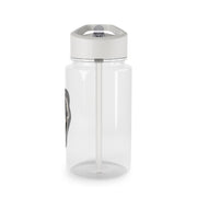 Pink Ghostface Pattern - Scream Clear Water Bottle 4