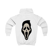 Pink Ghostface Pattern - Scream Kids Hoodie 2