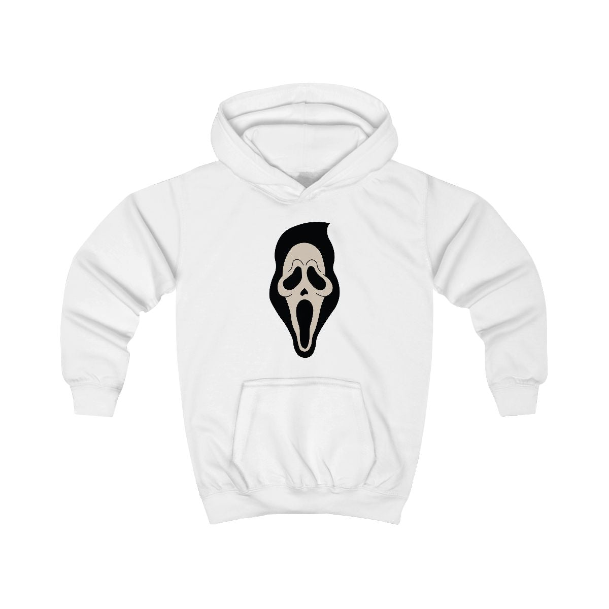 Pink Ghostface Pattern - Scream Kids Hoodie