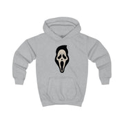 Pink Ghostface Pattern - Scream Kids Hoodie 3