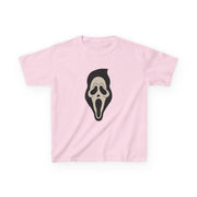 Pink Ghostface Pattern - Scream Kids T-Shirt 7