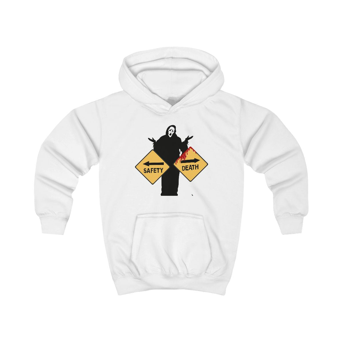 Safety Or Death - Scream Kids Hoodie
