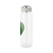 Green Ogre Outline Clear Water Bottle 9