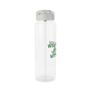 What Are You Doing In My Swamp - Green Ogre Clear Water Bottle 8
