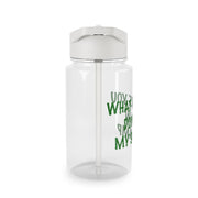 What Are You Doing In My Swamp - Green Ogre Clear Water Bottle 3