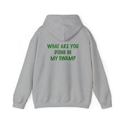 What Are You Doing In My Swamp - Green Ogre Hoodie 4