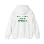 What Are You Doing In My Swamp - Green Ogre Hoodie 2