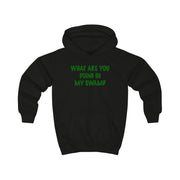 What Are You Doing In My Swamp - Green Ogre Kids Hoodie 5