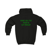 What Are You Doing In My Swamp - Green Ogre Kids Hoodie 6