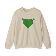 Green Ogre Heart Sweatshirt 7