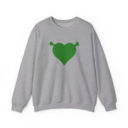 Green Ogre Heart Sweatshirt 3
