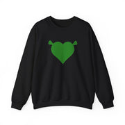 Green Ogre Heart Sweatshirt 5