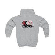 Go Skateboarding - Skate Aesthetic  Kids Hoodie 4