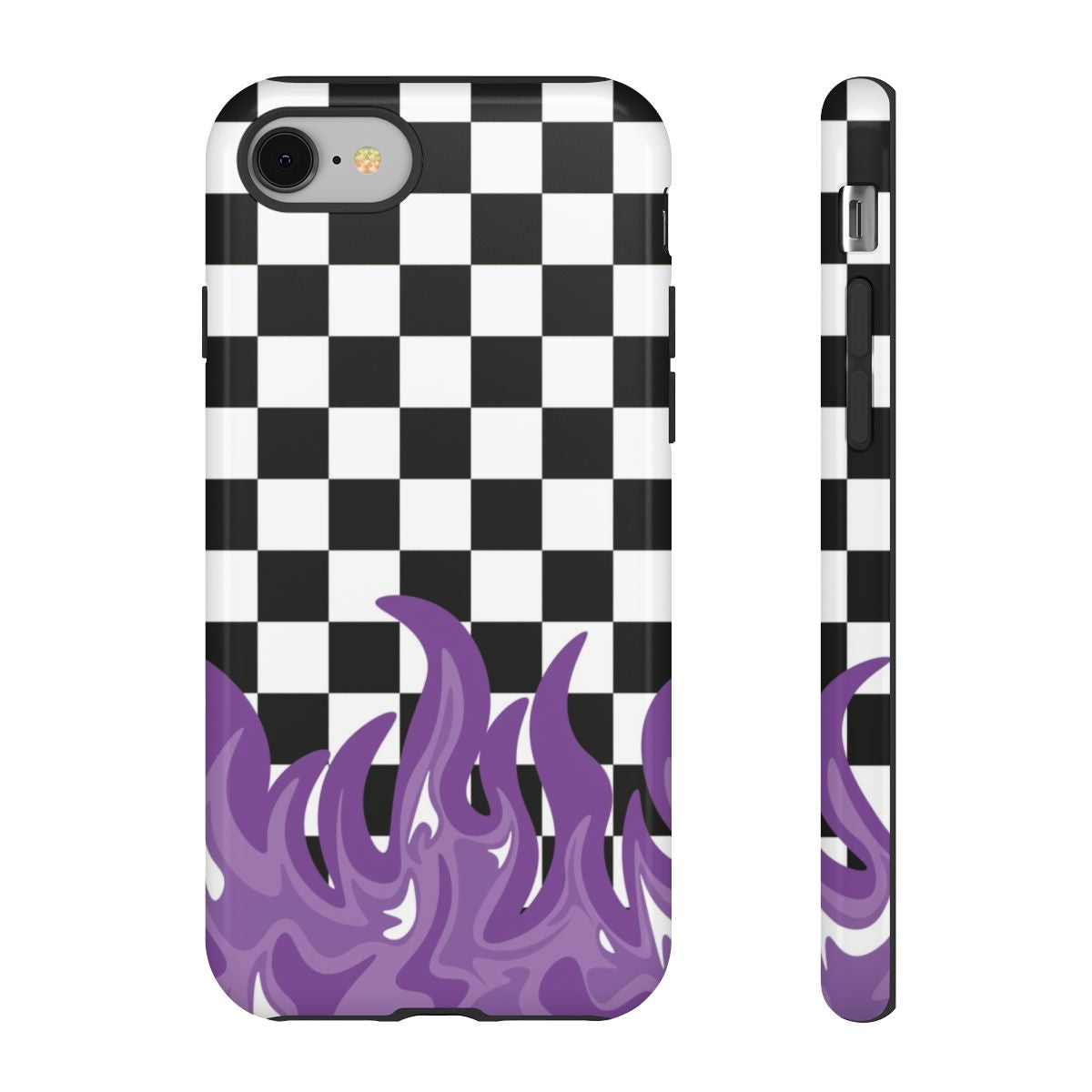 Purple Flame - Skate Aesthetic Phone Case