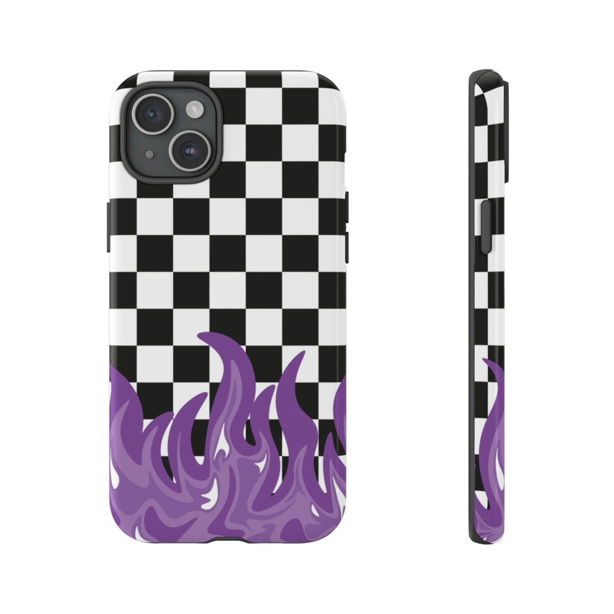 Purple Flame - Skate Aesthetic Phone Case