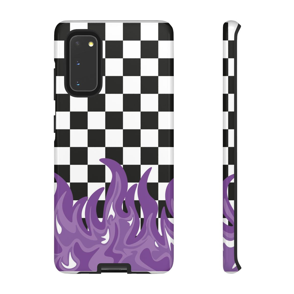 Purple Flame - Skate Aesthetic Phone Case
