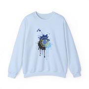 Blue Graffiti - Skate Aesthetic  Sweatshirt 9