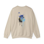 Blue Graffiti - Skate Aesthetic  Sweatshirt 6