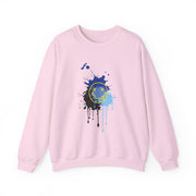 Blue Graffiti - Skate Aesthetic  Sweatshirt 7