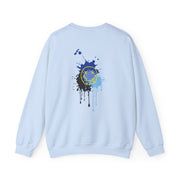 Blue Graffiti - Skate Aesthetic  Sweatshirt 10