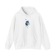 Blue Graffiti - Skate Aesthetic  Hoodie 1
